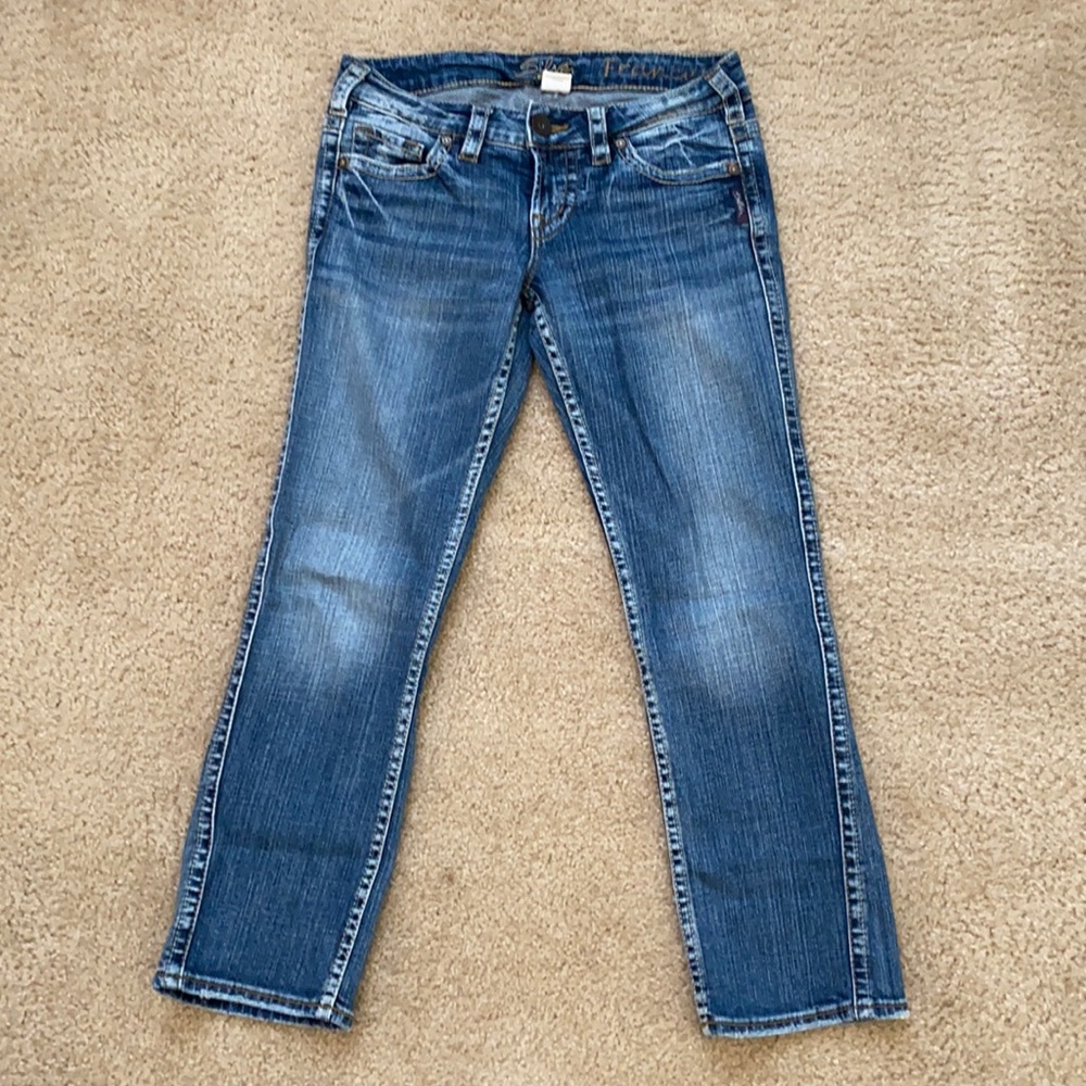 Women’s Silver Jeans Frances Capri